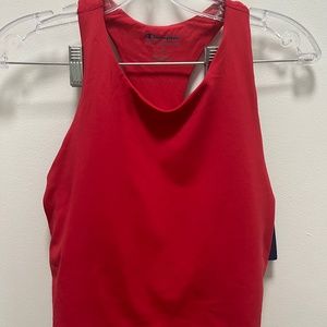 Champion Red Crop Top